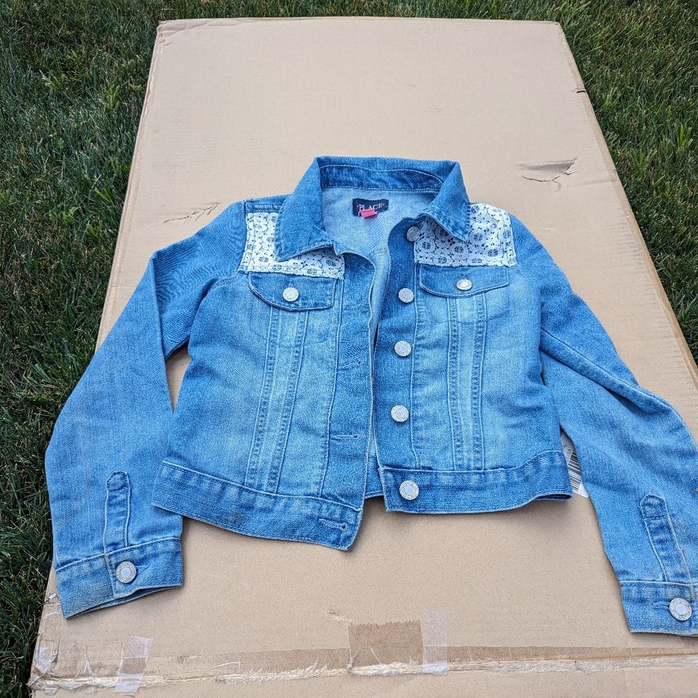 2 children's place girls fall jackets size 7/8